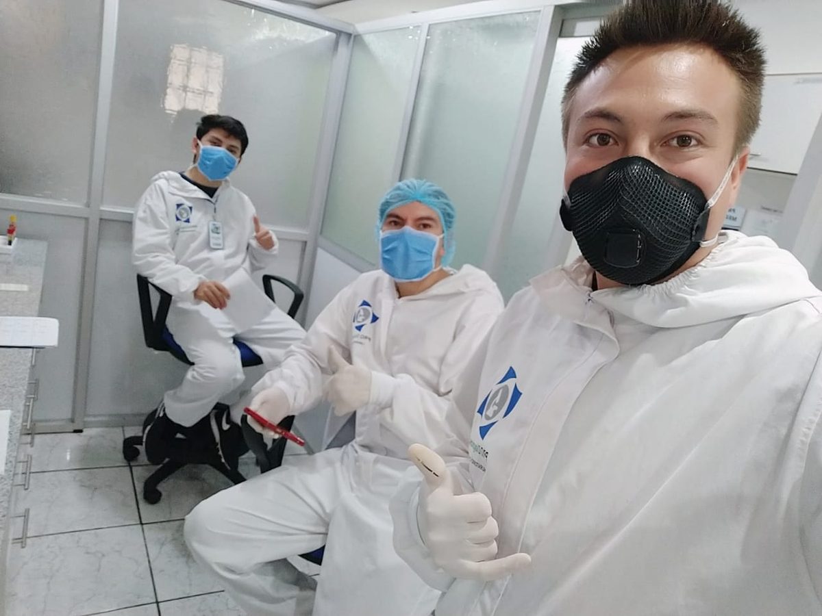 Equipo de profesionales del laboratorio clínico Prodiagnostics